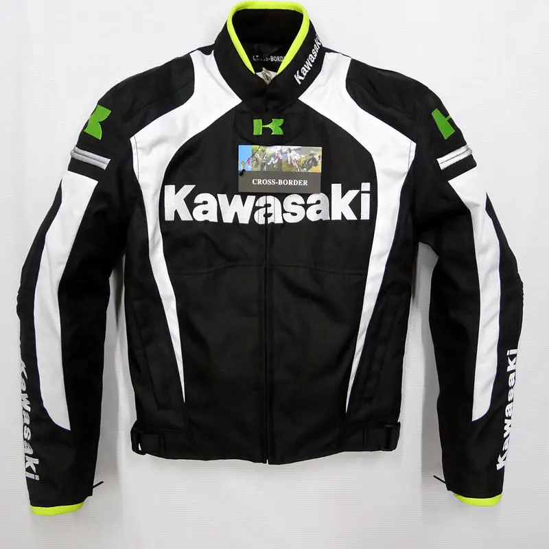 New Kawasaki Motorcycle Set Motorcycle Riding Set Men's Kawasaki Motorcycle Coat Windproof and Warm