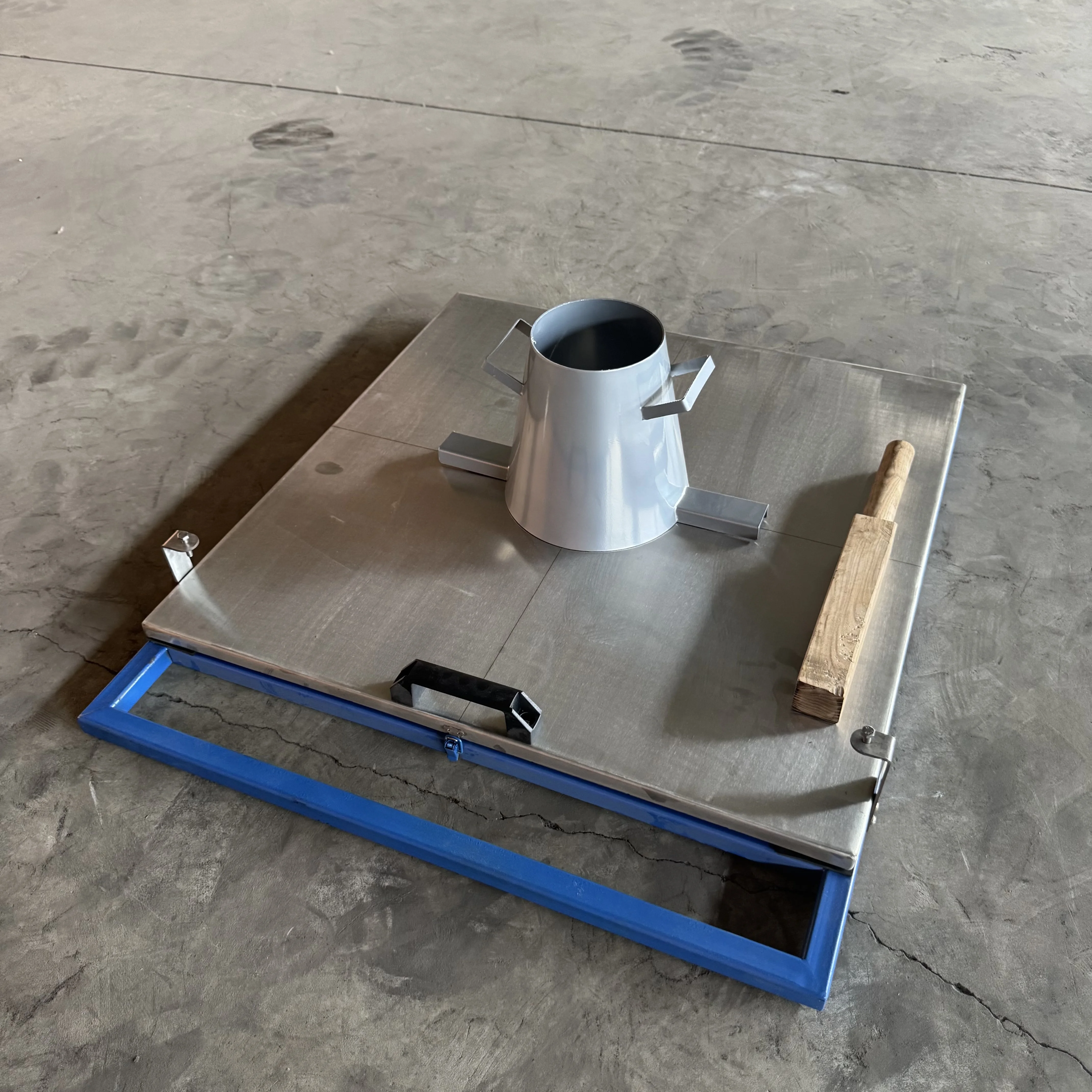 Fluidity Test Concrete Slump Bucket Flow Table Slump Bucket Set