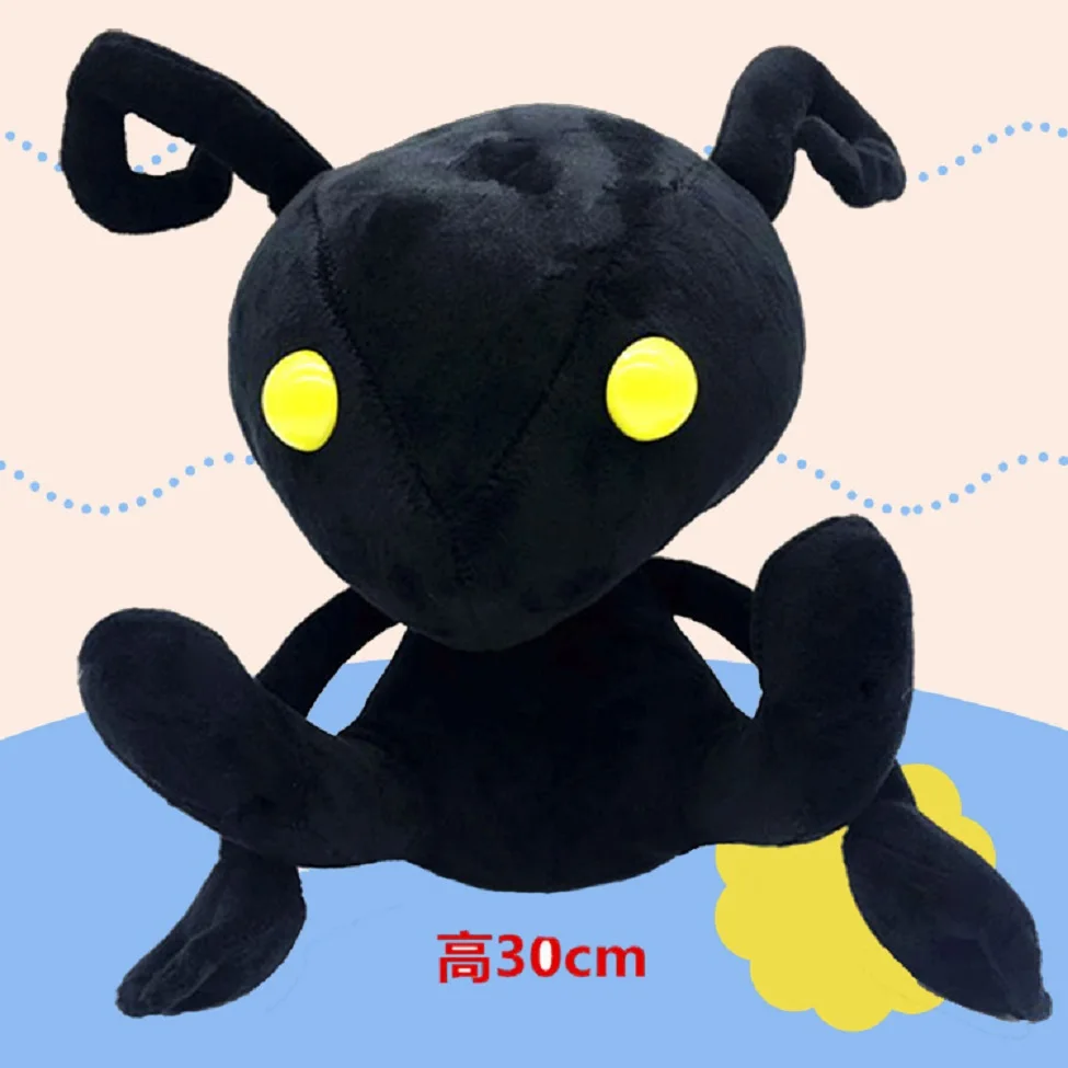 Kingdom Hearts Shadow Heartless Ant Plush Doll Stuffed Animal Plushie Figure Toy Cartoon Game Pillow Kid Birthday Xmas Fan Gift