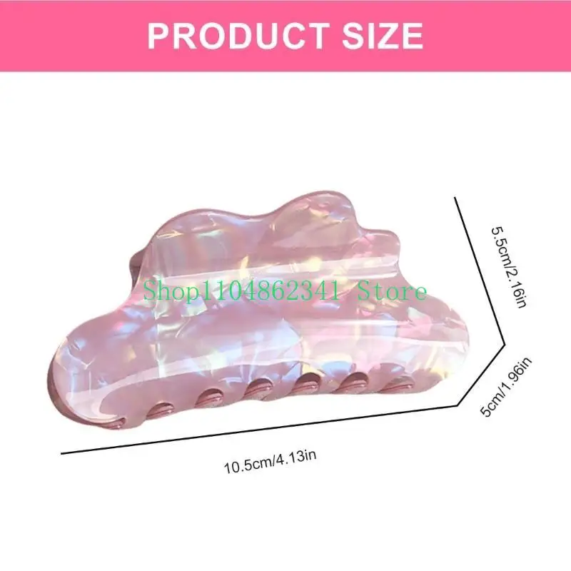 5asd Mạnh mẽ chắc chắn tóc Claw Claw cho nữ acetate clip jaw Pháp tóc Barrettes giữ cho trang phục hàng ngày