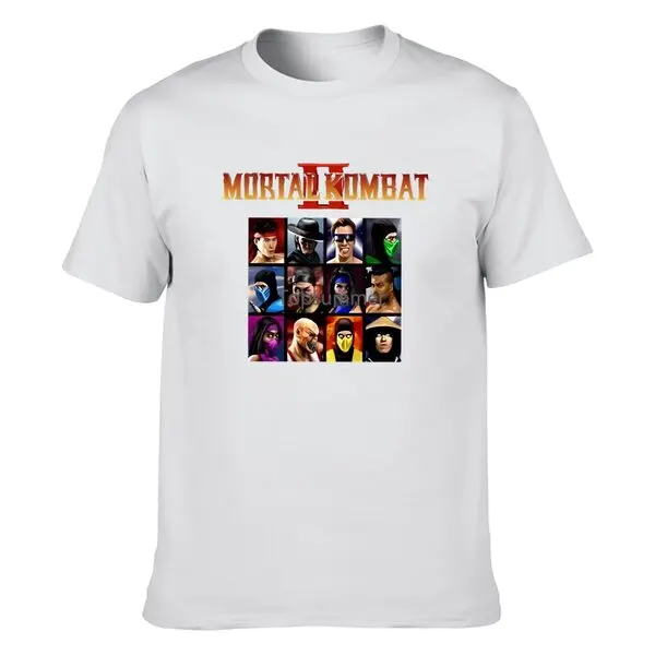 Mortal Kombat T Shirt Mk2 Select Your Character T Shirt(2)