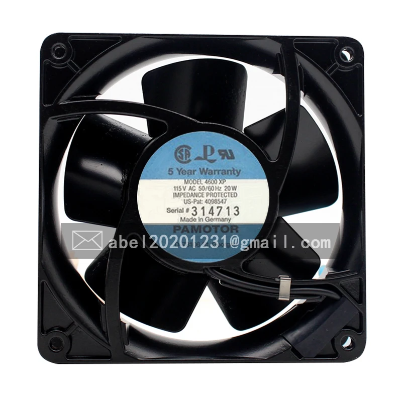 BRAND NEW 4600XP 4600 XP AC115V 20W HIGH TEMPERATURE RESISTANCE 12CM COOLING FAN COOLER 12038 120*120*38MM