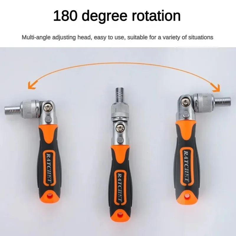 38 IN 1 Professional Motorcycle Bicycle Maintenance Tool Set Quick Hand Tool Ratchet Screwdriver Sleeve Portable for Bike Repair