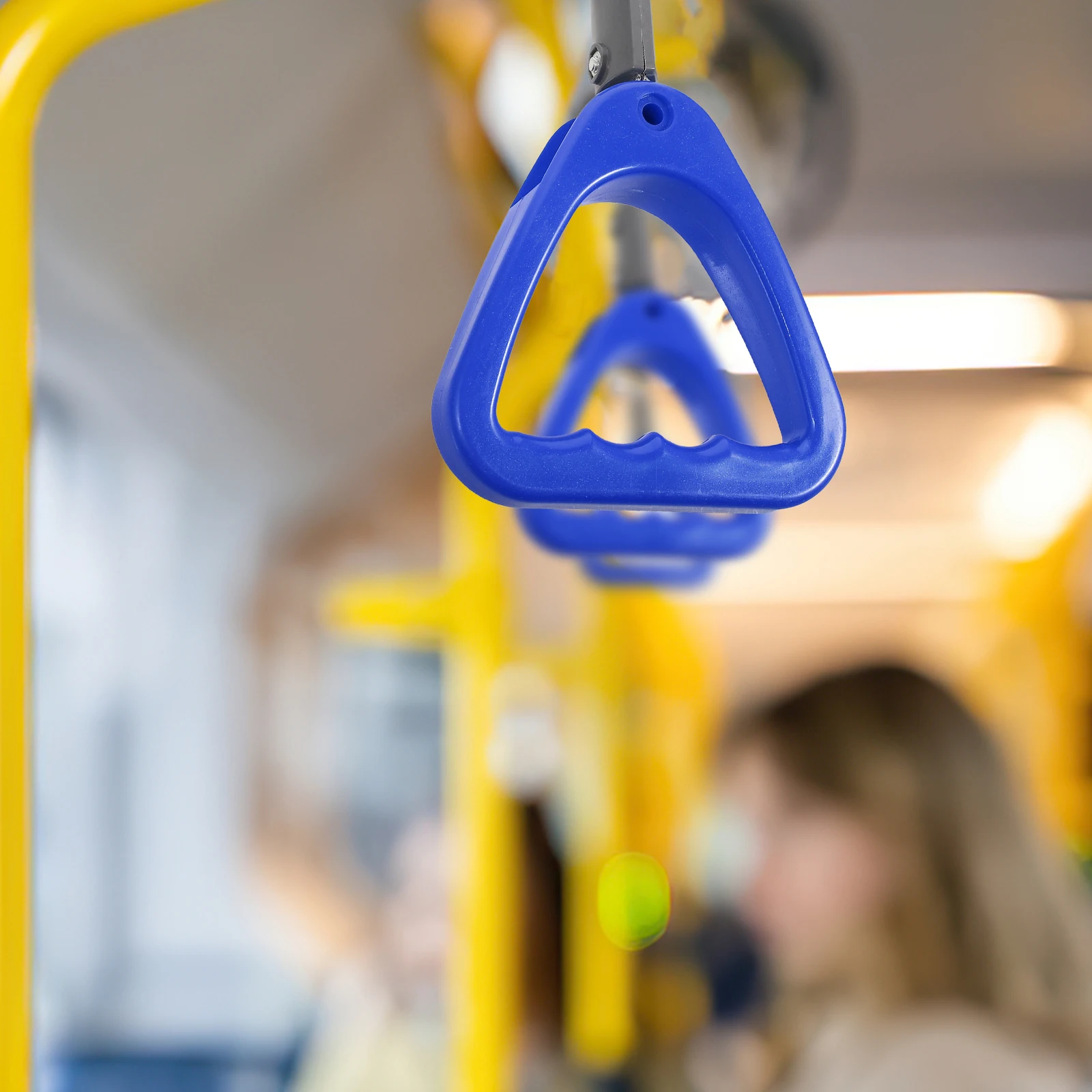 

Subway Handrail Ring Car Handle Wristband Bus Handles Plastic Triangle for Vehicle