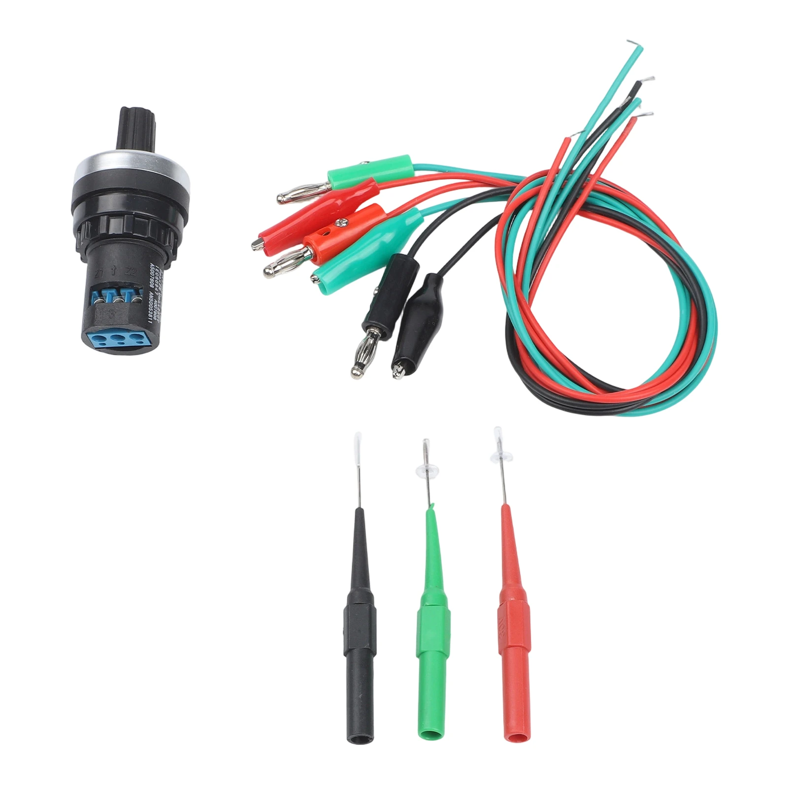 Fuel Oil Pressure Sensor Simulator With Adjustable Resistance For Automotive Circuit Testing And Diagnostic Verification