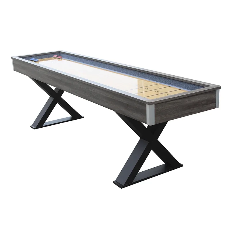 Superior Quality Professional Shuffleboard Table Amusement Game Sports Shuffleboard Game Table 9ft