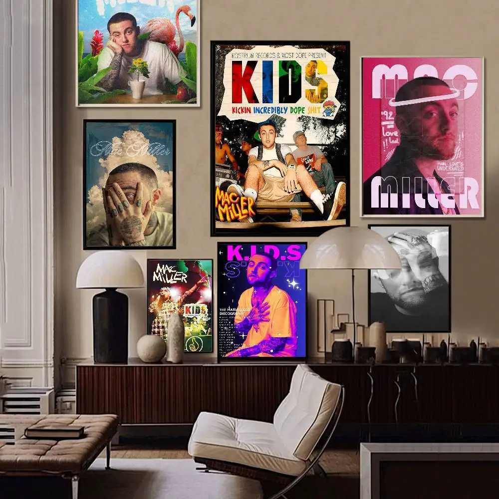 Singer M-Mac Circles Miller Classic Classic Vintage Posters Vintage Room Home Bar Cafe Decor Nordic Home Decor