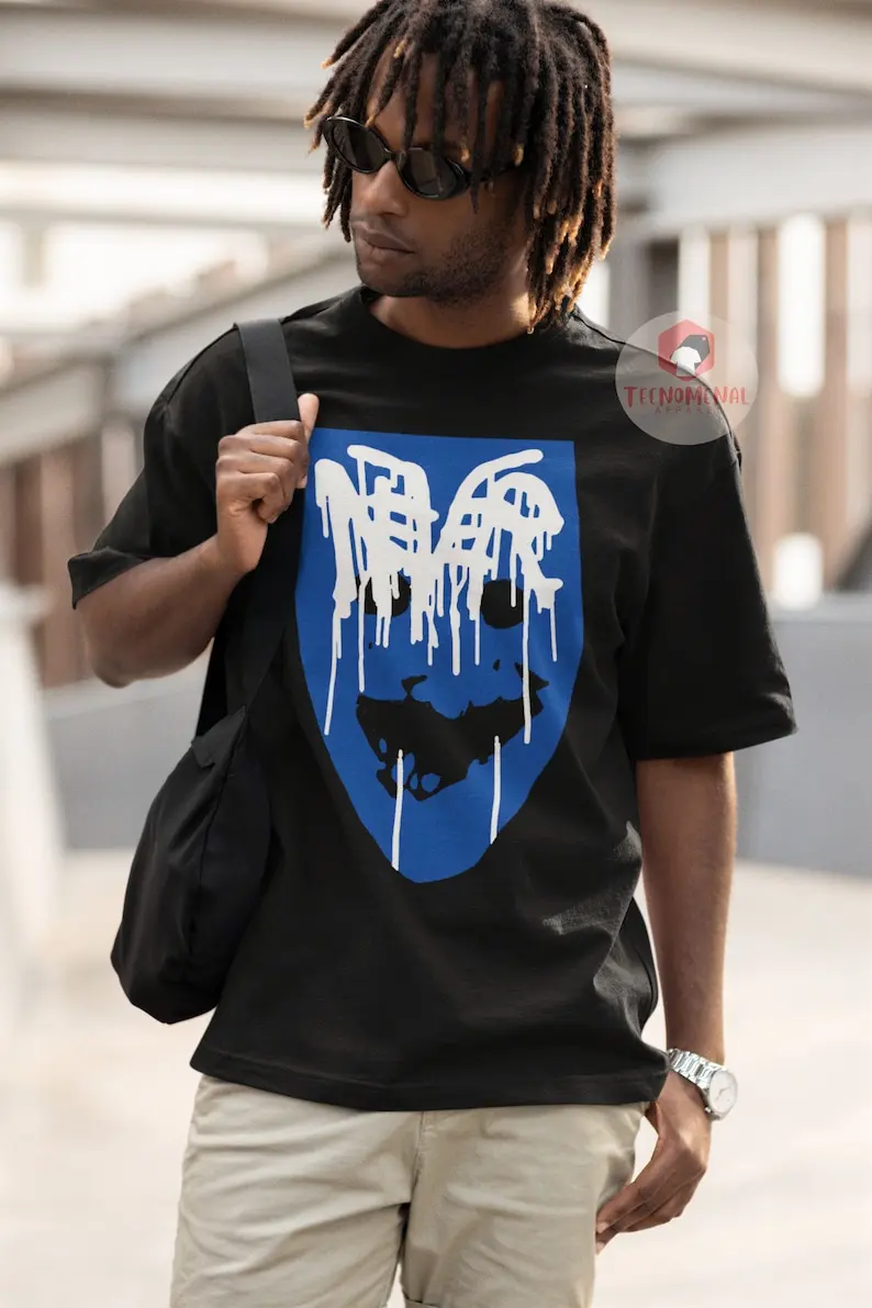 Bladee Drain Gang Unisex TShirt Ecco2k Tee Thaiboy Digital Shirt Whitearmor Printed Music Merch For Gift