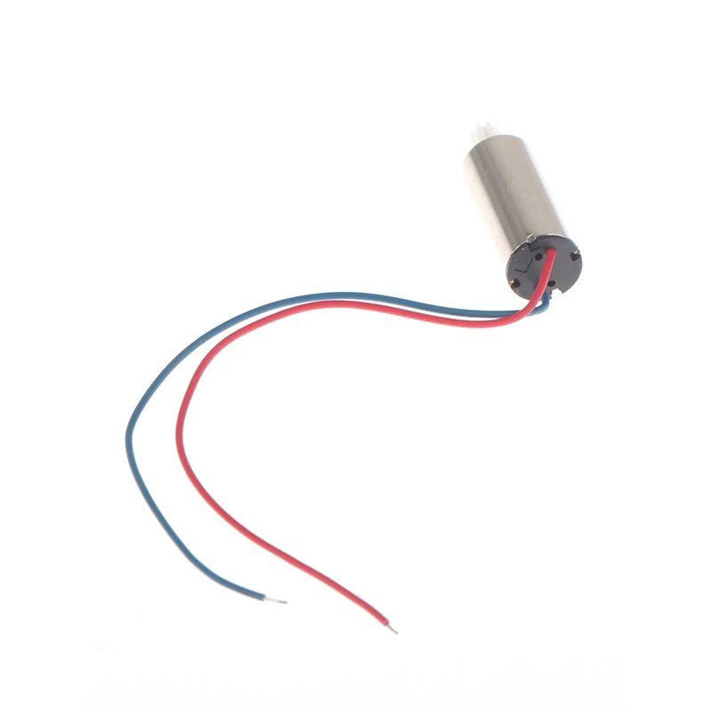 716 DC Coreless Motor With Plastic Gear, DC 3.7V, 40,000 RPM, 0.8MM Shaft Motor For DIY Small Four-axis Aircraft Quadcopters