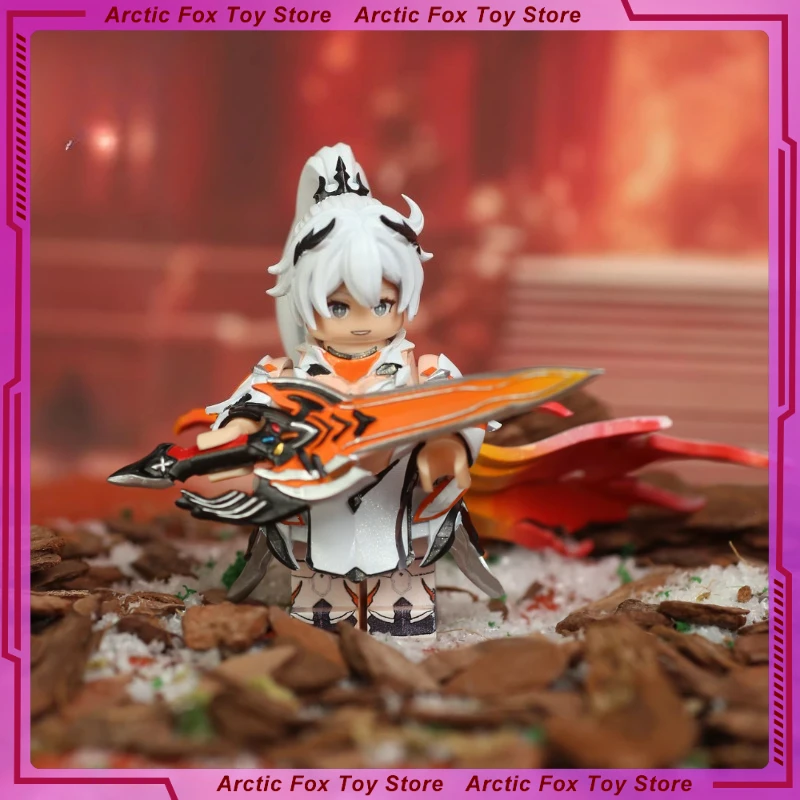 

Honkai Star Rail 5cm Anime Figure Kiana Perimeter Model Assembling Building Blocks Decoration Ornaments Kids Birthday Gifts Toys
