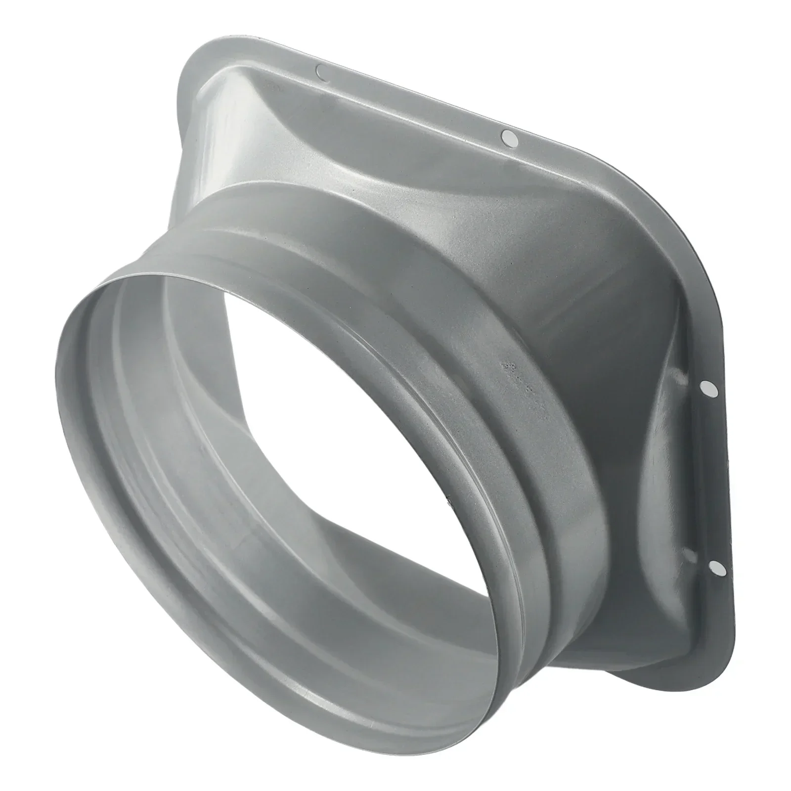 Hose Connector Vent Flange for Kitchen Hood Pipe Ventilator Connecting 4-10inch Air Ventilation Heat-resistant