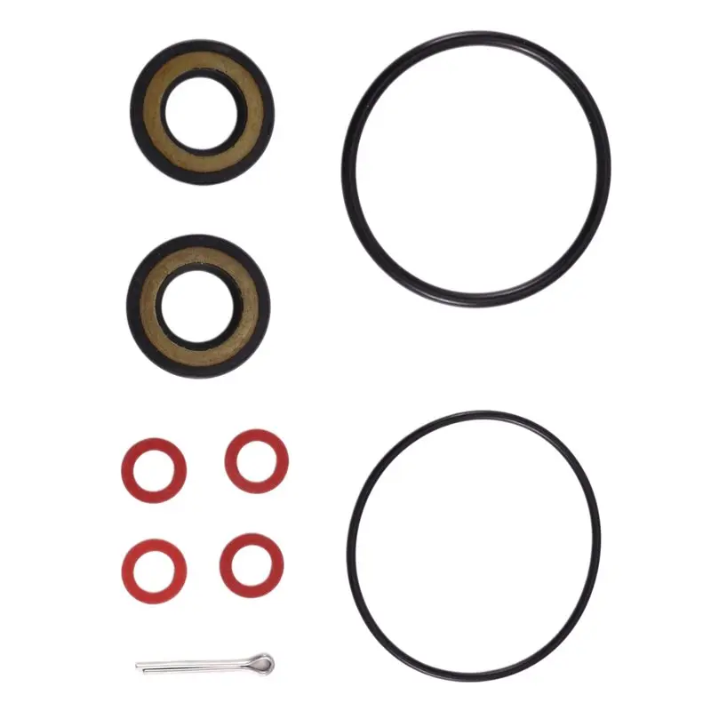 Lower Unit Prop Shaft Gearcase Oil Seal Kit For Outboards 93101-15074 93210-49046- Works 2 4Str 6 8 9.9 HP Models-A28K