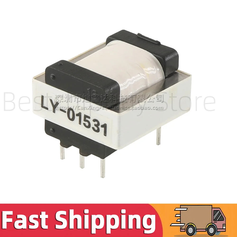 LY-01531 Permalloy Audio Transformer DIP Impedance 600 ohm : 2000 ohm Turns Ratio 1:3.4 isolation Ni-Fe Transformer nickel steel