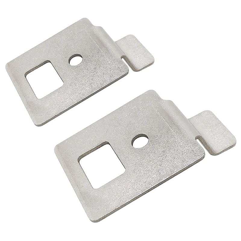 Golf Cart Seat Bottom Hinge Plate With Screws For Club Car Precedent 2004-Up (2 PCS) 1025546-01 102554601