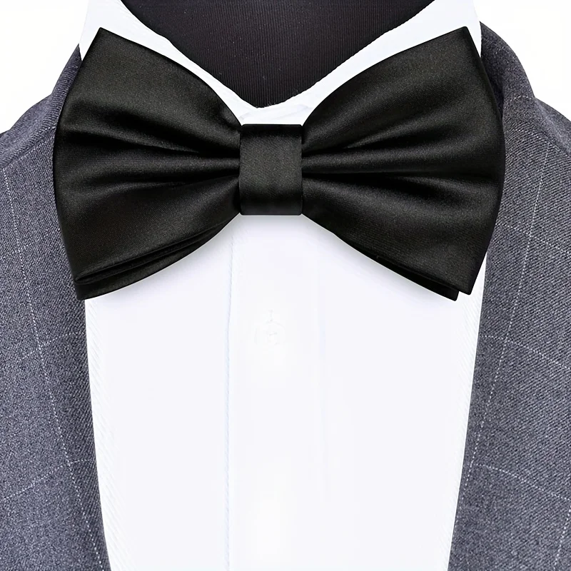 Verstellbare Fliege für Herren und Damen – schmale Passform, formelle Kleidung mit sicheren Riemen, geeignet für Hochzeiten, Partys, Weihnachten, Thanksgiving – Detail 2