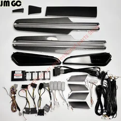 Automotive Ambient light parts for Porsche Macan Door LED light guide strip Interior Atmosphere Steering wheel APP 64 colors