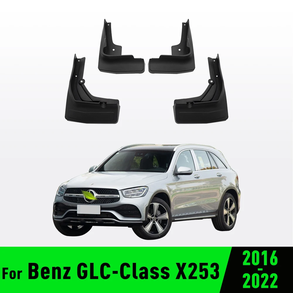 

Для Mercedes Benz GLC X253 2016 2017 2018 2019 2020 2021 2022 WO/RB крылья брызговики брызговики брызговики