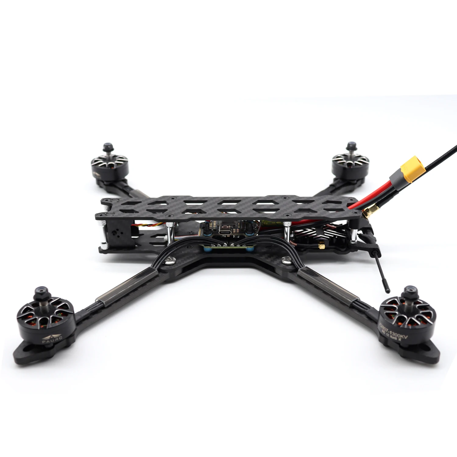 Opvouwbare 7 inch FPV-drone PNP - Klaar om te vliegen Quadcopter met groot bereik met 2807 motoren en 60A ESC, eenvoudig transport en opslag