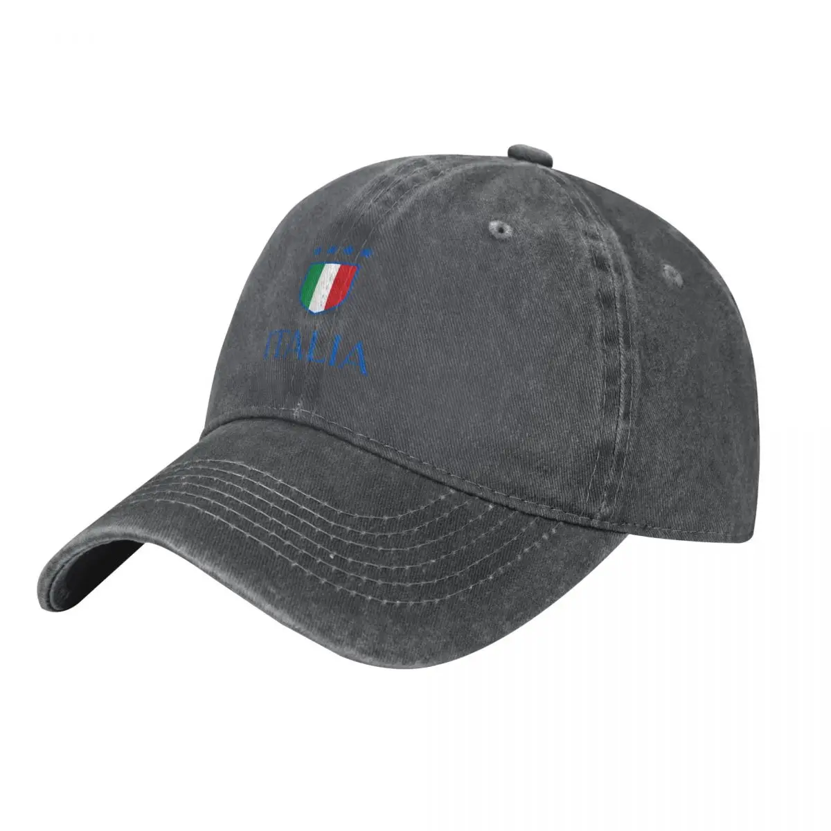 Italia Blue 4 Baseball Cap funny hat beach hat Sunscreen Ladies Men's