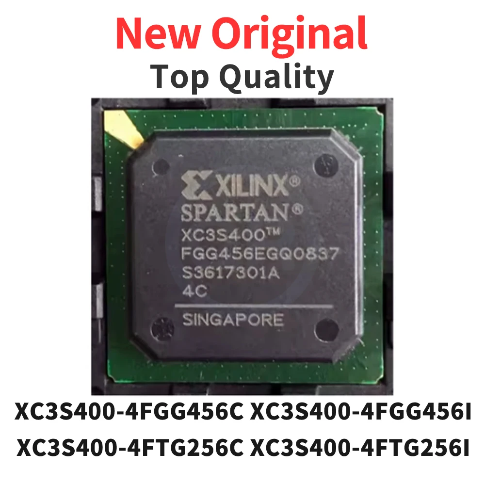 

1 Piece XC3S400-4FGG456C XC3S400-4FGG456I XC3S400-4FTG256C XC3S400-4FTG256I BGA New Original