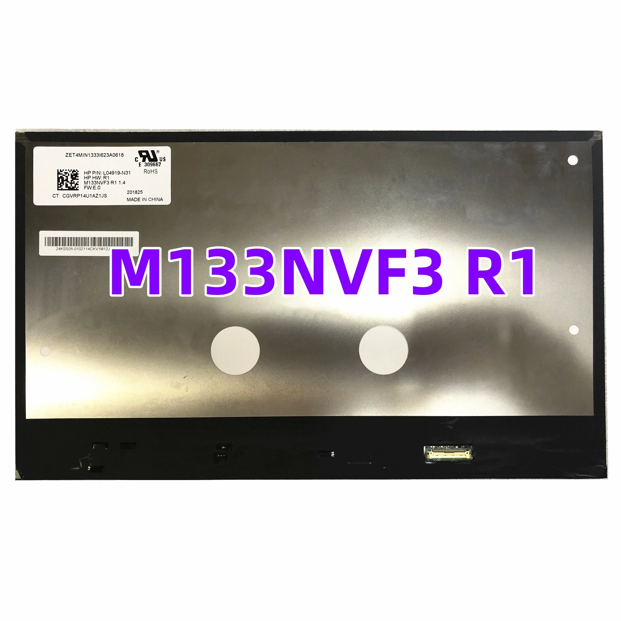 M133NVF3 R1 Laptop LCD Screen Non Touch Screen FHD 1920x1080 EDP 40pins 120Hz