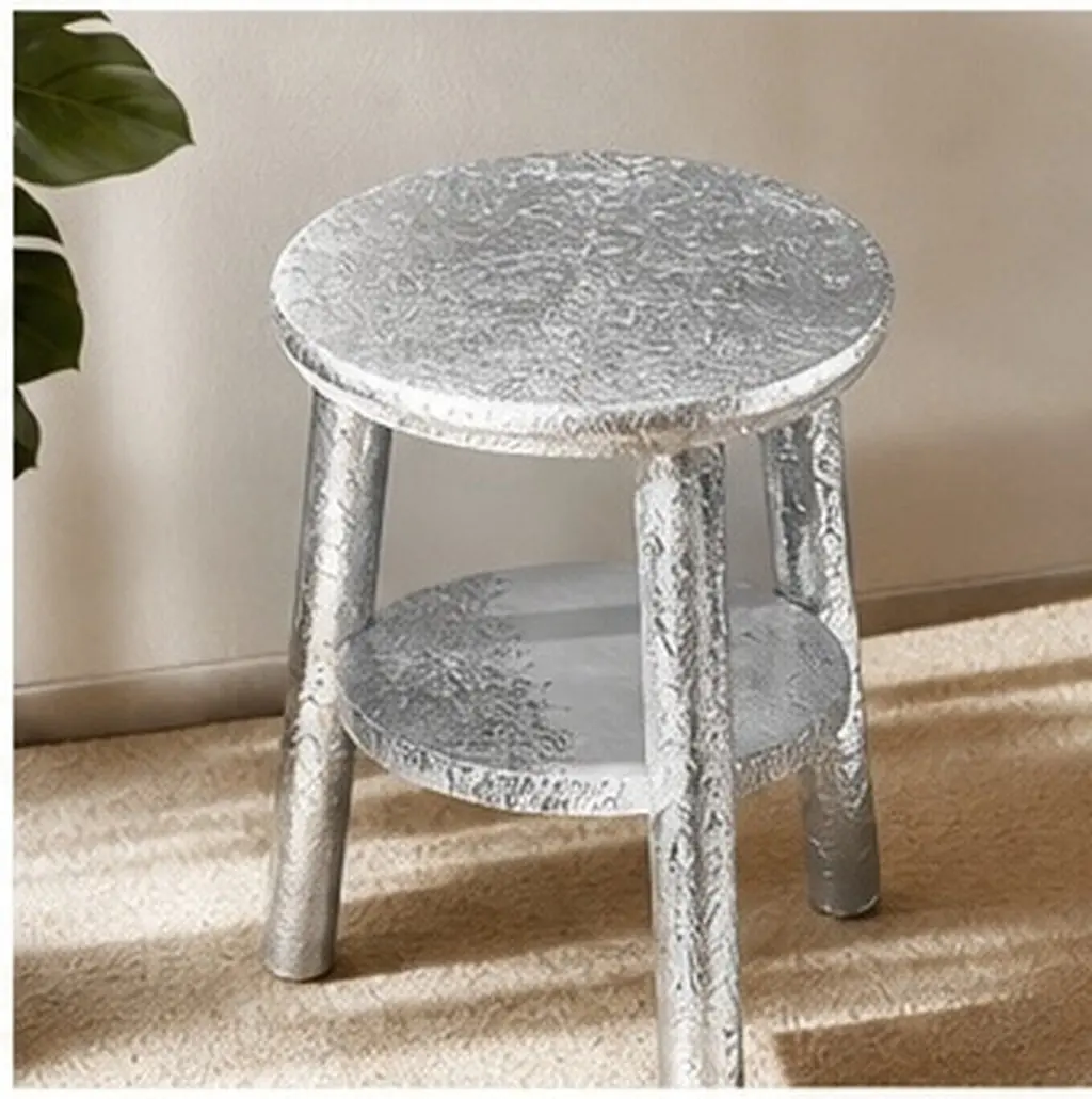 150Pcs Versatile Silver Foil Sheets Decorative Multi-Function DIY Crafting Metallic Foil Sheets for Handcraft Furniture Wall