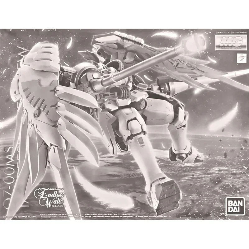 Original Bandai Gundam PB MG 1/100 Tallgeese Endless Waltz Assembly Anime Action Figure Model Toys Collection Kid Gifts In Stock