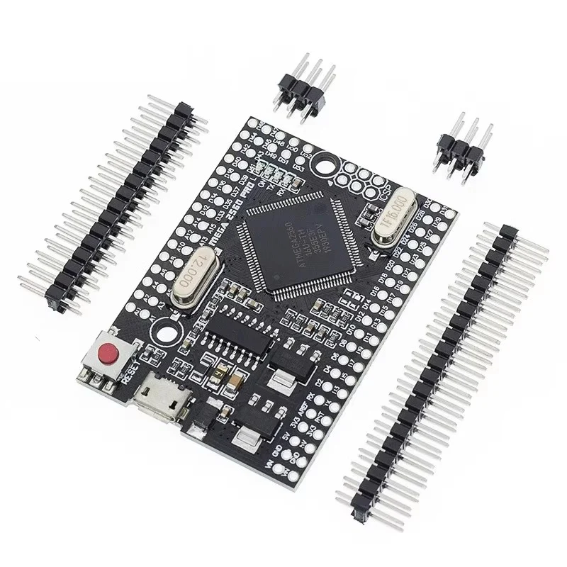 Mega2560 Mega 2560 PRO MINI 5V (ฝัง) CH340G ATmega2560-16AU MICRO TYPE-C ชาย Pinheaders สําหรับ Arduino Mega