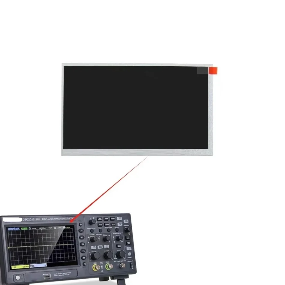 7 inch LCD For HANTEK DSO2D10 Display screen Matrix