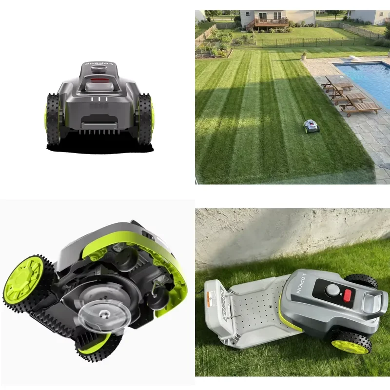 for LOPKIN L1500 AI Robotic Lawn Mower with RTK and Visual Navigation Self Optimized Cutting Path 4G Connection Automatic