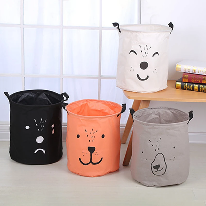 Large Capacity Foldable Laundry Basket Laundry Hamper Dirty Clothes Storage Organizer Clothe Kid Toy Sundries Storage Bag