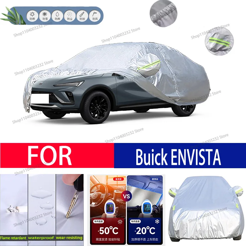 For Buick ENVISTA Car clothing sun protection snow prevention antifreeze car protective cover  auto cover