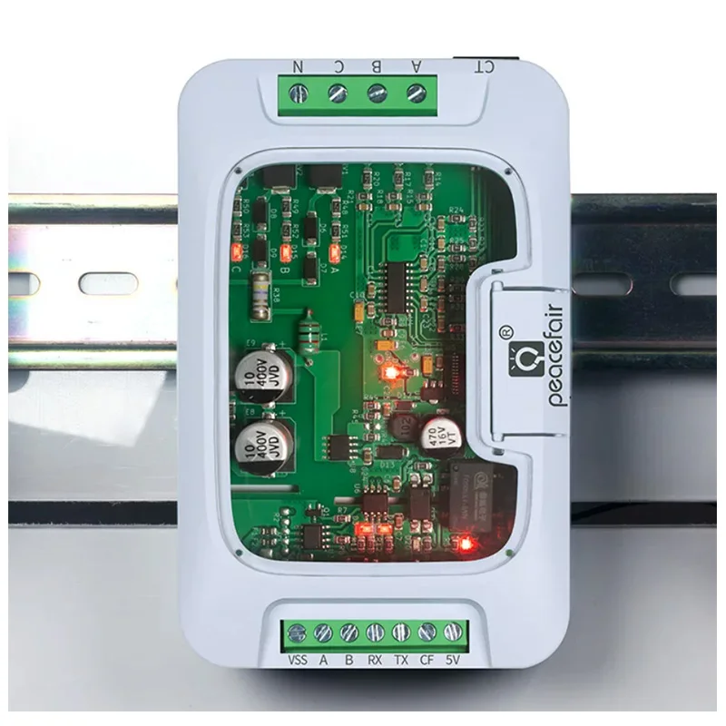 三相交流電圧・電流計電力取得モジュール-modbusプロトコル電子通信ボックス-pzem-6l24