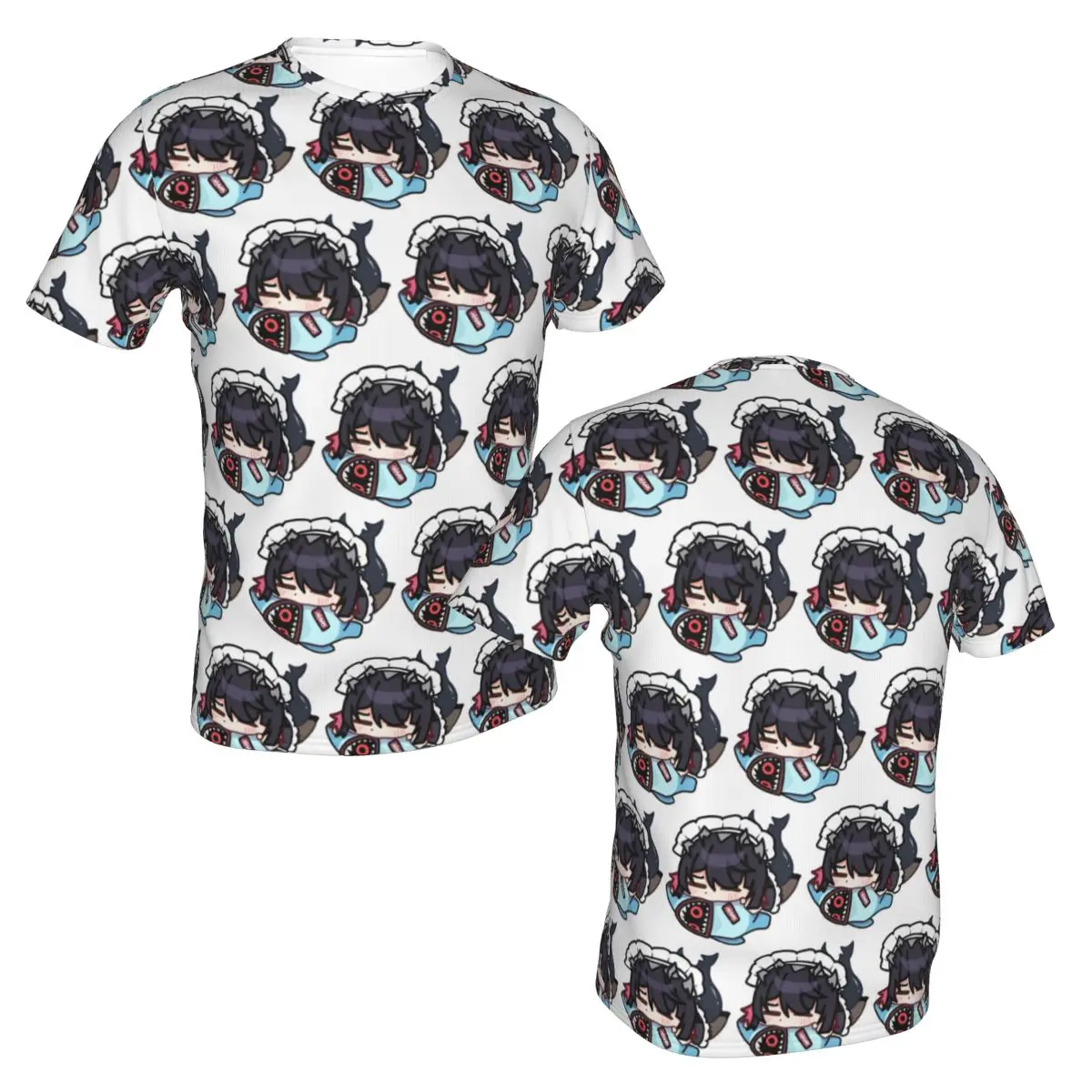 100% Cotton Ellen Joe Guzi's Original Animation Zenless Zone Zero Anime T-Shirt Men's Fashion T Shirt Men Round Neck Shirts Tops
