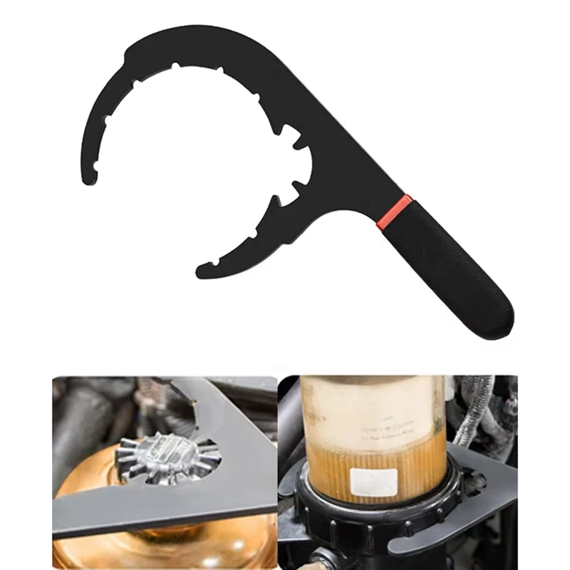 Diesel Fuel Filter Wrench 61110 6 Inch Oil Filter Removal Tool For Davco Cummins Kenworth Volvo Peterbilt Caterpillar