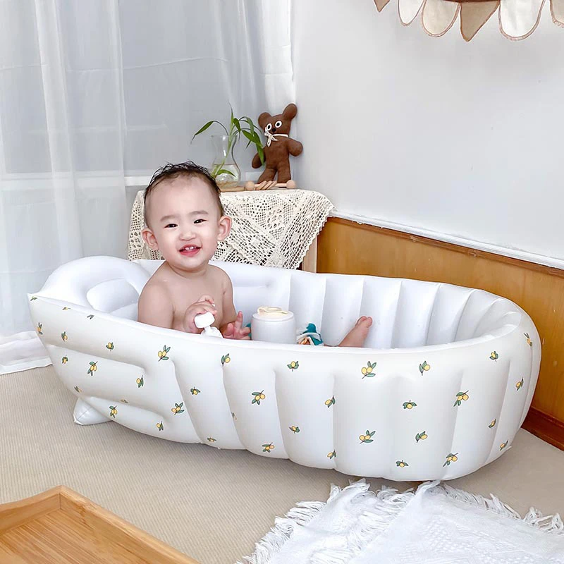 

Infant inflatable bathtub High-value baby pvc bathtub Foldable bath tub game pool