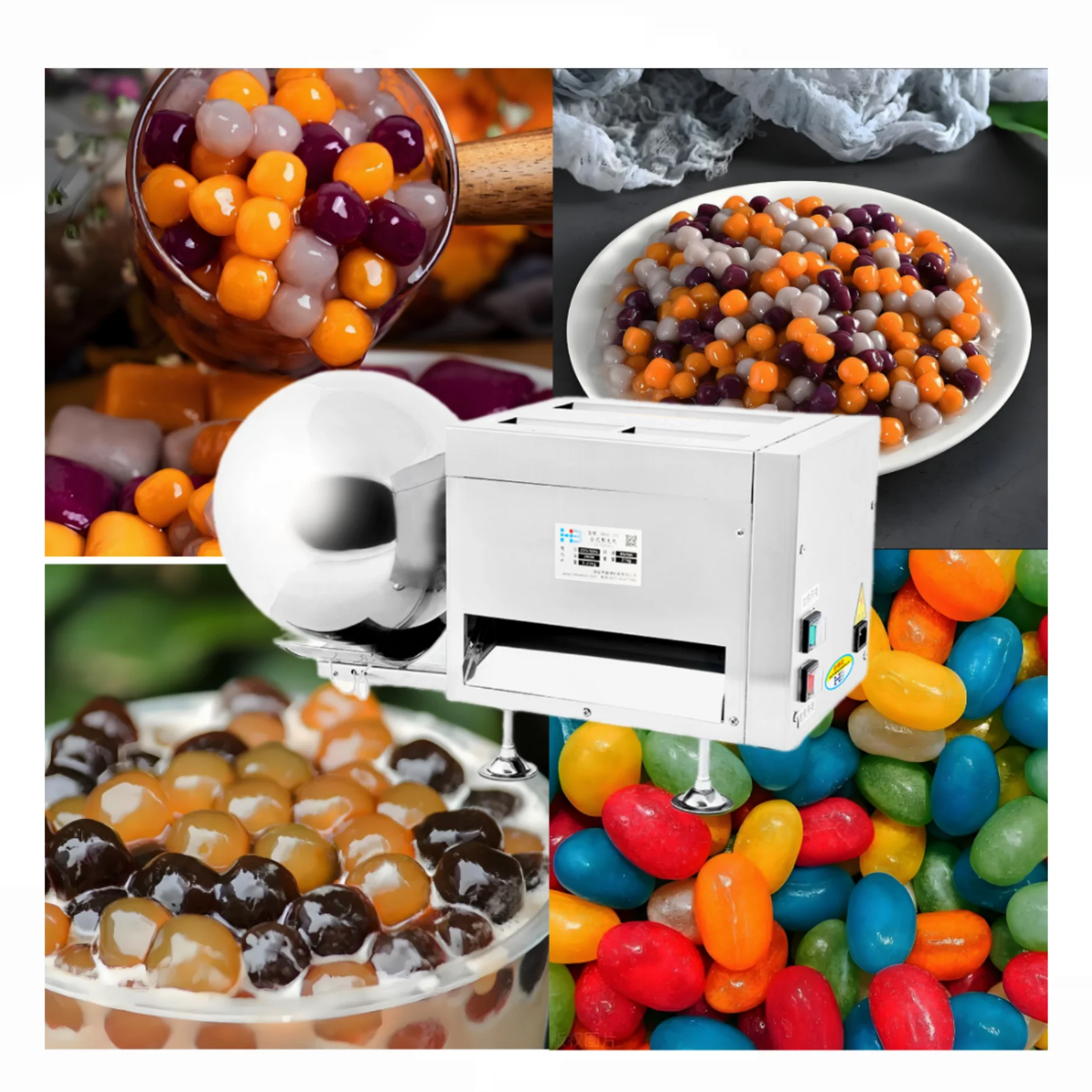 Fully automatic commercial cassava pearl taro ball making machine Small household dumpling machine with motor core components