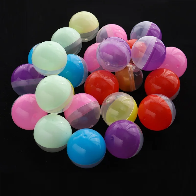 50Pcs 100mm Big Plastic Empty Capsule 10cm Round Capsule For Toys Gift 4