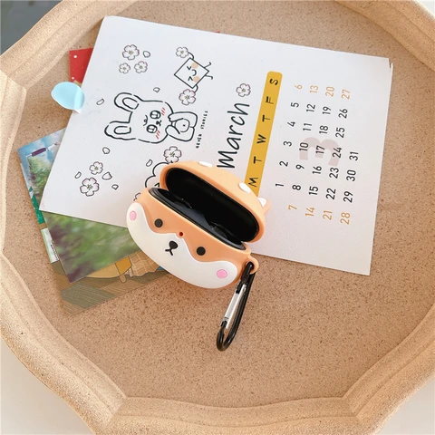 Мягкий силиконовый чехол для беспроводных наушников Redmi Buds 3 Lite Youth Edition, милый мультяшный аниме-наушник, защитный чехол чехол для redmi buds 3 отзывы - №12