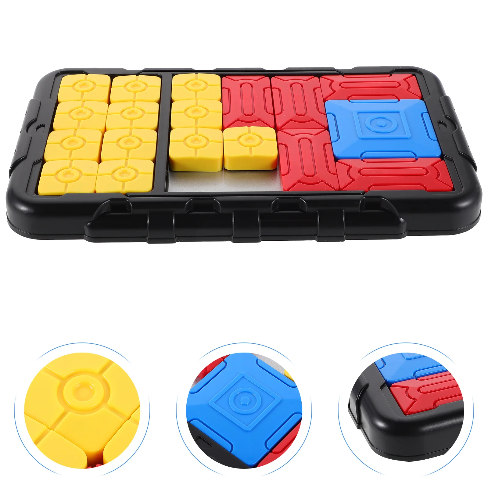 Juego de rompecabezas deslizante Huarong Road, rompecabezas para niños y adultos, desafío de pensamiento lógico, educativo para viajes