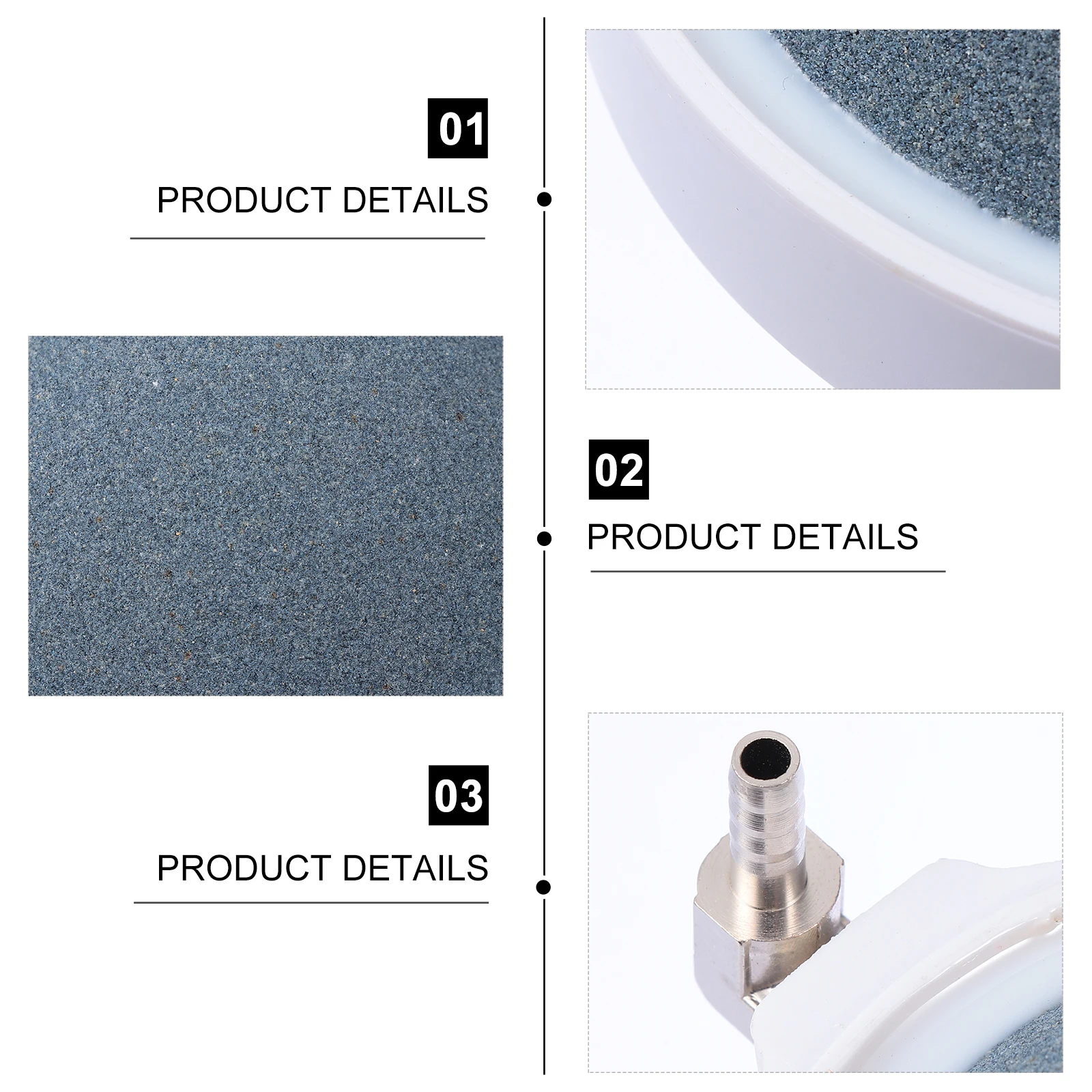 

1Pcs Air Stone Premium Material Durable Aquarium Fish Tank Oxygen Diffuser Bubbler Hydroponic System Pond Bubbler