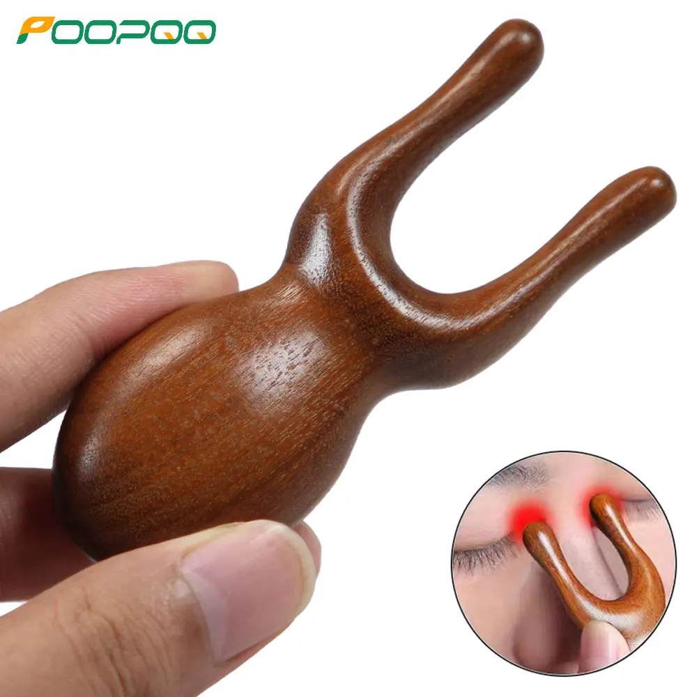 1PCS Natural Wood Nose Shaper, Nose Facial Massage Nose Lifter Wood Therapy Massage Tool Beauty Tools Guasha Wood Stick Home Gym