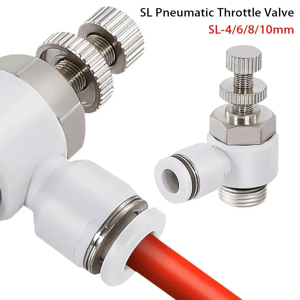 

1 шт. фитинг разъема пневматический дроссельный клапан регулирование скорости инструмент контроля давления разъем воздушной трубки