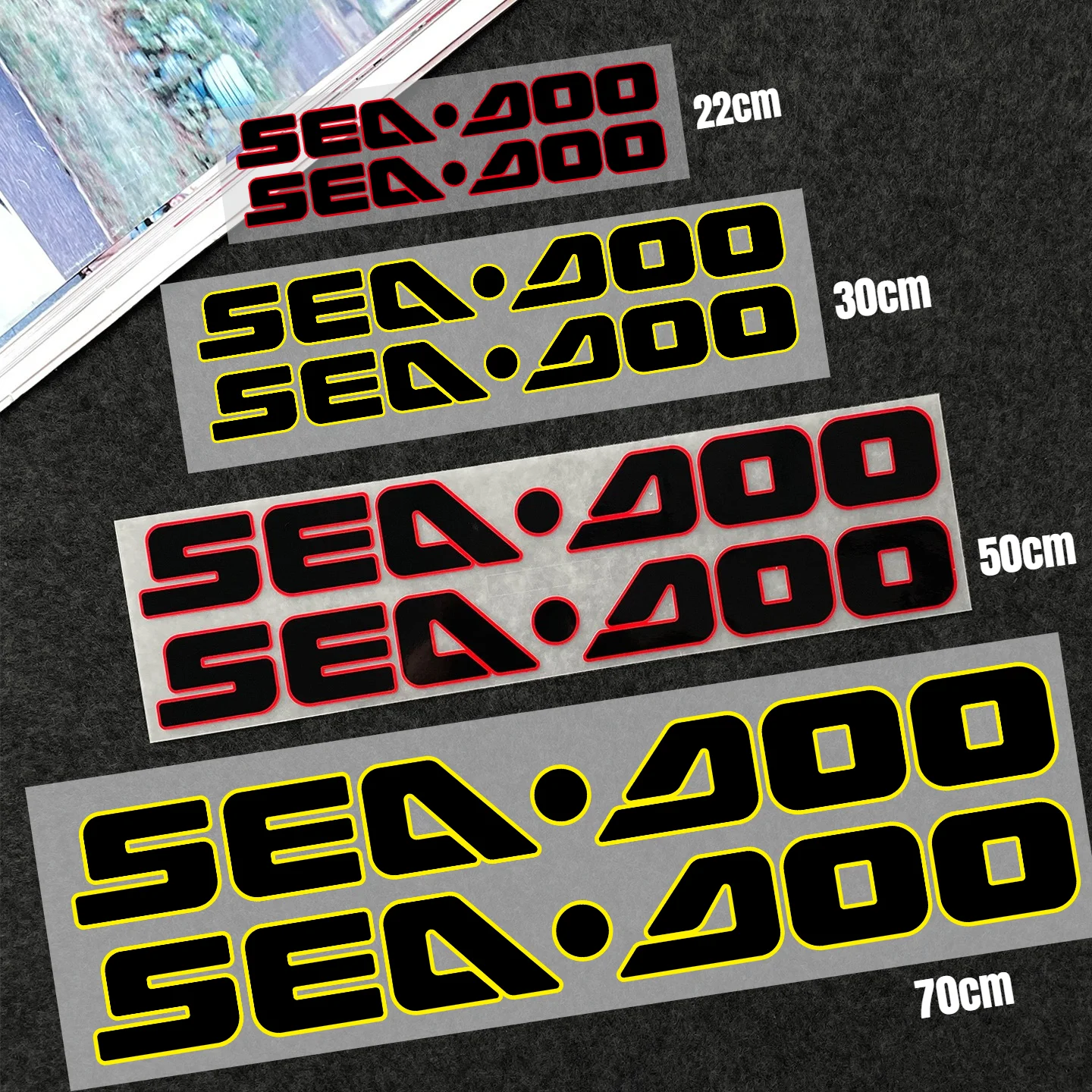 Adesivos para Jet Ski, Adesivo de Vinil para Barco, Decalque para Scooter Aquático, Peças para BRP SEADOO Sea-doo Spark 300 GTS GTX GTI WAKE RXP Pro