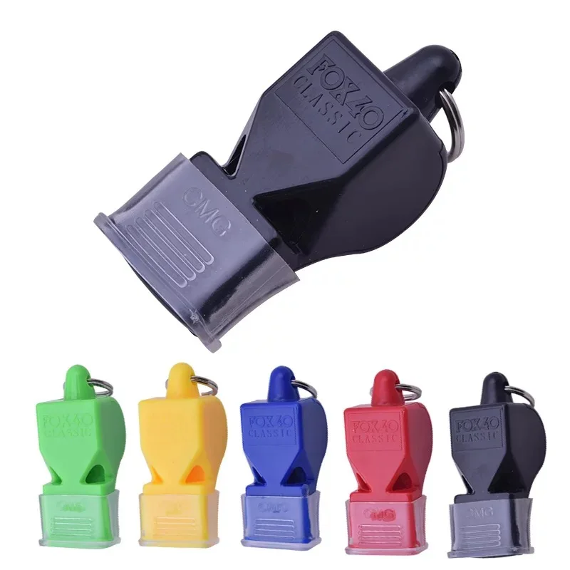 1Pc Plastic Soccer Football Basketball Hockey Sports Classic Referee Whistle Survival Outdoor (Color Random)