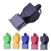 1Pc Plastic Soccer Football Basketball Hockey Sports Classic Referee Whistle Survival Outdoor (Color Random)