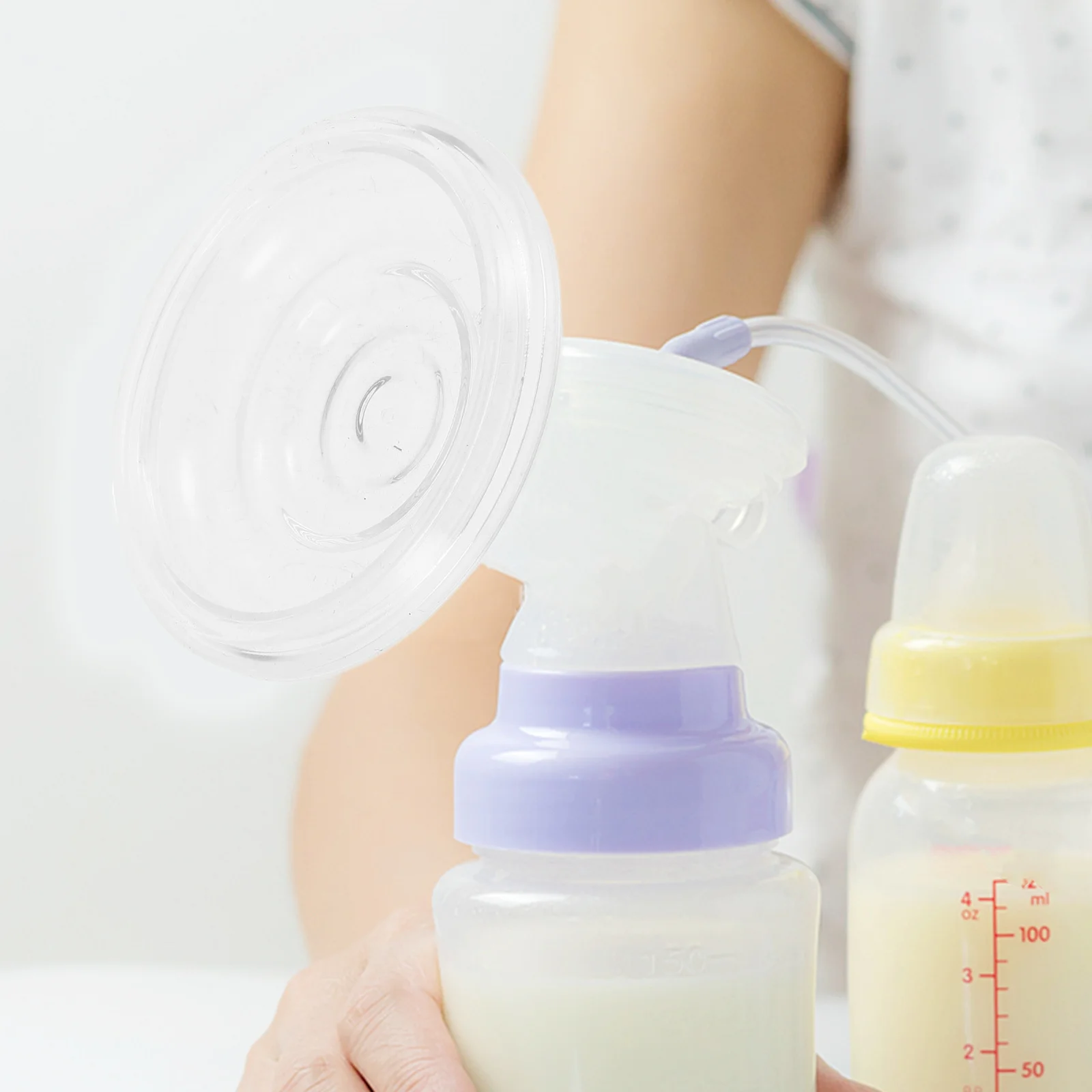 مرنة سيليكون منقار البط صمام الحجاب الحاجز مضخة الرضاعة الطبيعية الملحقات قابل للغسل شفة إدراج استبدال مضخة السيليكون #1