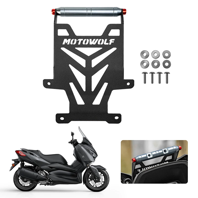 

XMAX300 GPS держатель для телефона подставка навигационный кронштейн для YAMAHA XMAX 300 XMAX-300 2023 2024 аксессуары для мотоциклов