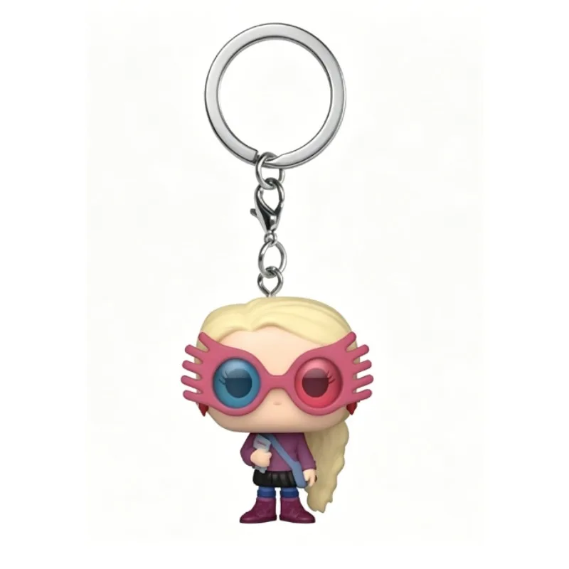 Llavero de juguete de la serie Harry Potter: Hermione, Ginny, Ron, Hedwig, Snape, Fawkes, Dementor, Luna, Pocket Pop