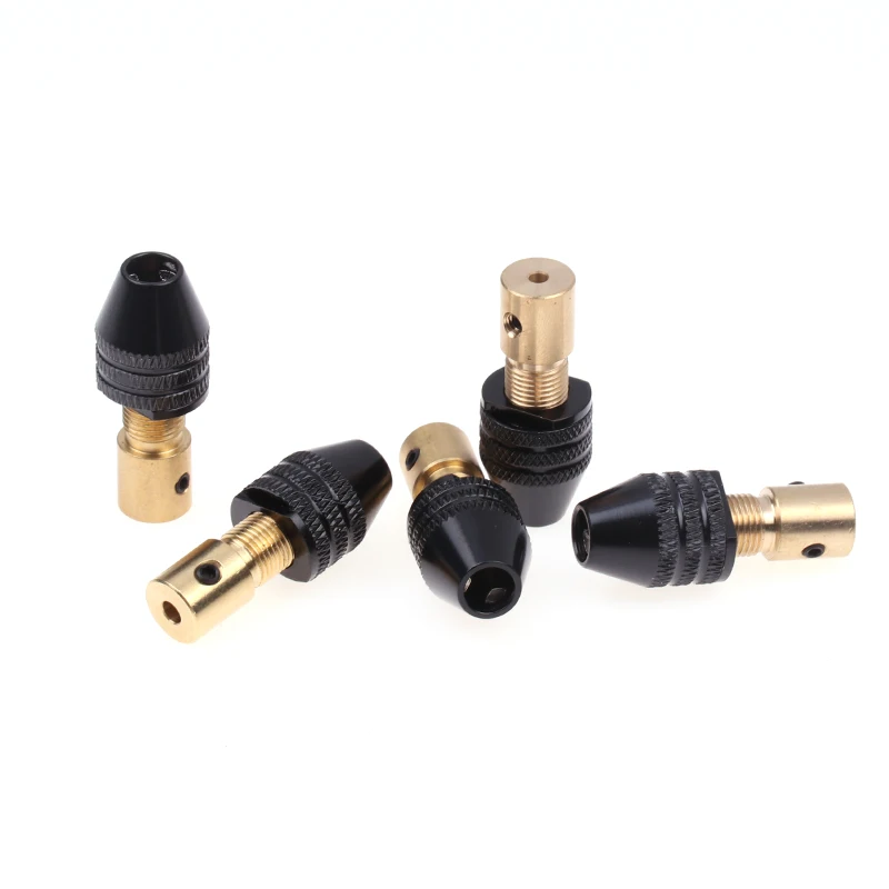 🔸1pc Universal Small Electronic Drill Bit Collet Mini Chuck Tool Set Fixture Clamp Micro Electric Drill Chuck 0.3-3.4mm